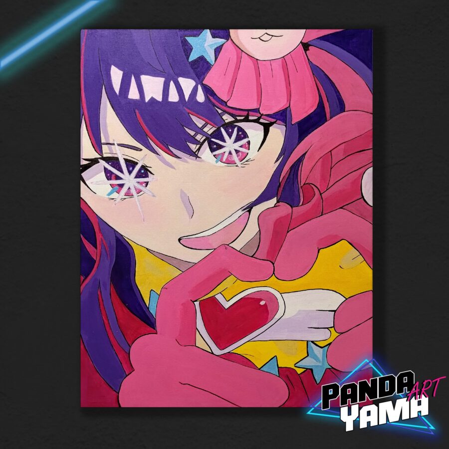 Ai, Oshi No Ko painting