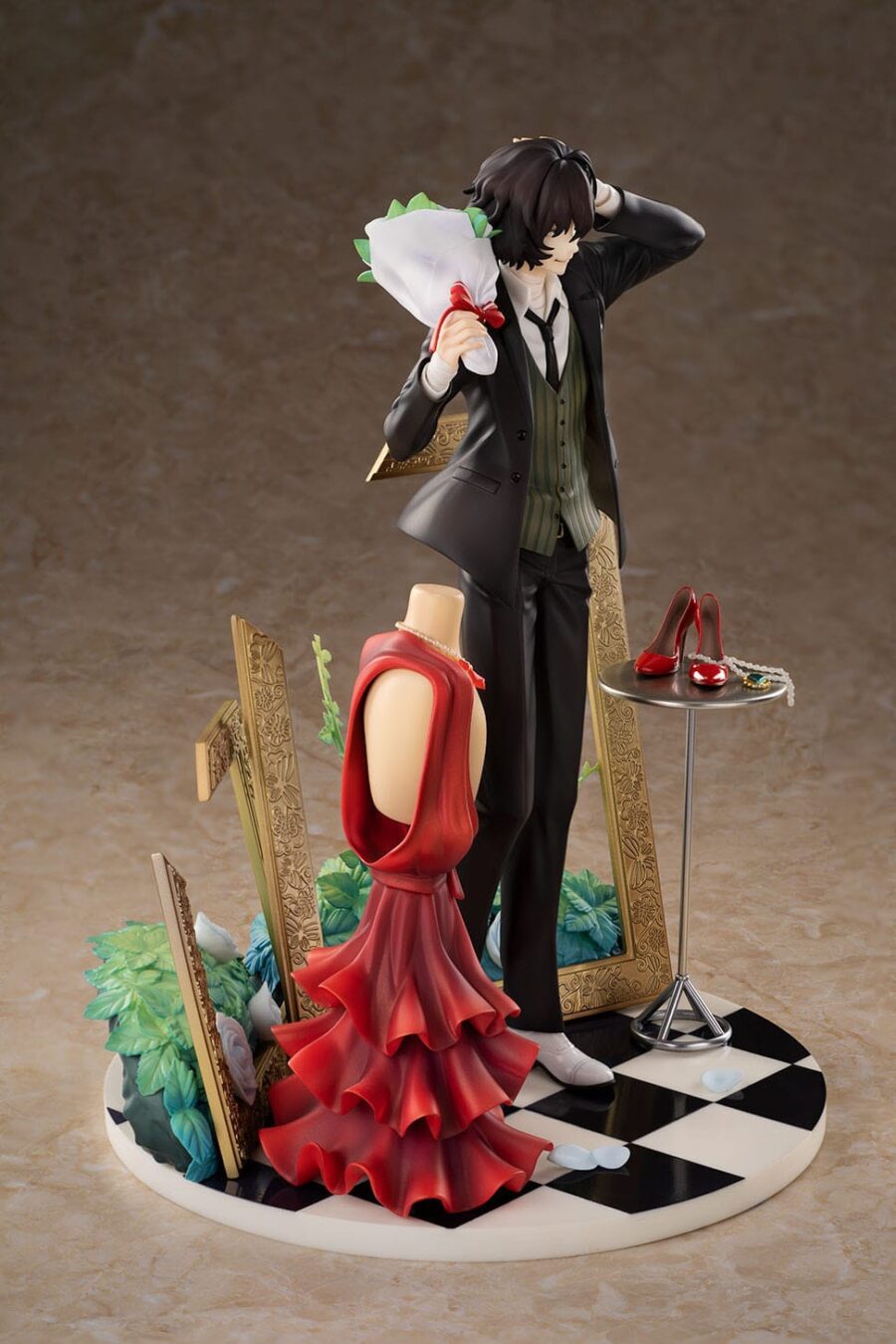 Bungo Stray Dogs 1/8 Dazai Osamu Dress Up Ver. Deluxe Edition originaalfiguur, 26 cm - Image 7