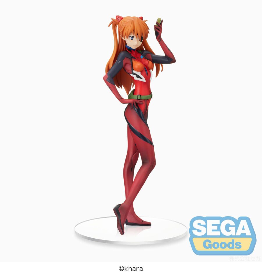 Evangelion: 3.0+1.0 Thrice Upon a Time Asuka Shikinami Langley originaalfiguur, 23 cm