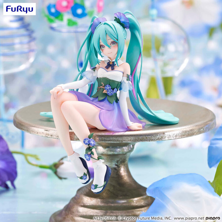 Miku Flower Fairy Morning Glory originaalfiguur, 14 cm - Image 2