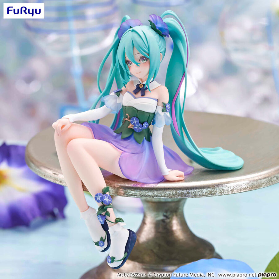 Miku Flower Fairy Morning Glory originaalfiguur, 14 cm - Image 3
