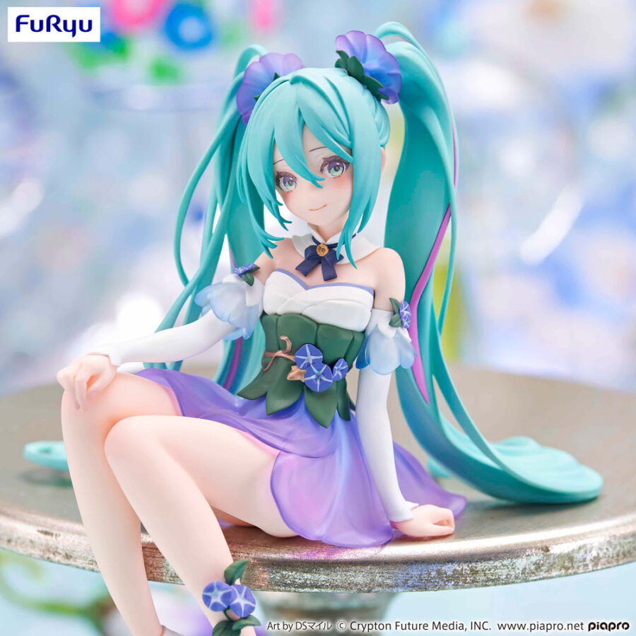 Miku Flower Fairy Morning Glory originaalfiguur, 14 cm - Image 6