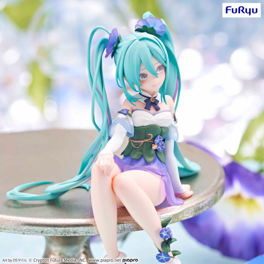 Miku Flower Fairy Morning Glory originaalfiguur, 14 cm - Image 5