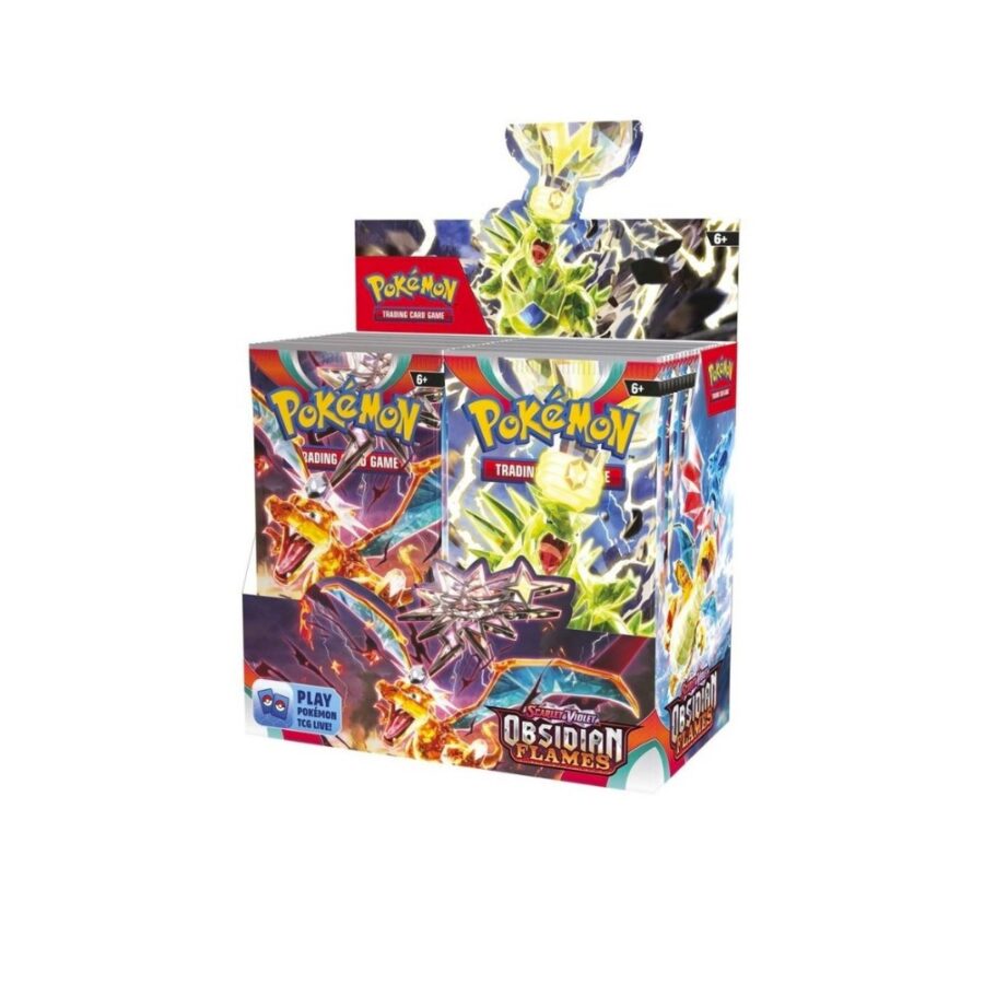 Pokémon TCG: SV03 Obsidian Flame - Booster karp (36 lisapakki)