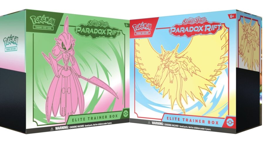 Pokémon TCG: SV04 Paradox Rift ETB (Elite Trainer Box) [juhuslik ver.]