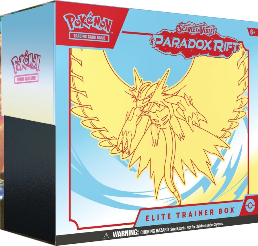 Pokémon TCG: SV04 Paradox Rift ETB (Elite Trainer Box) [juhuslik ver.] - Image 3