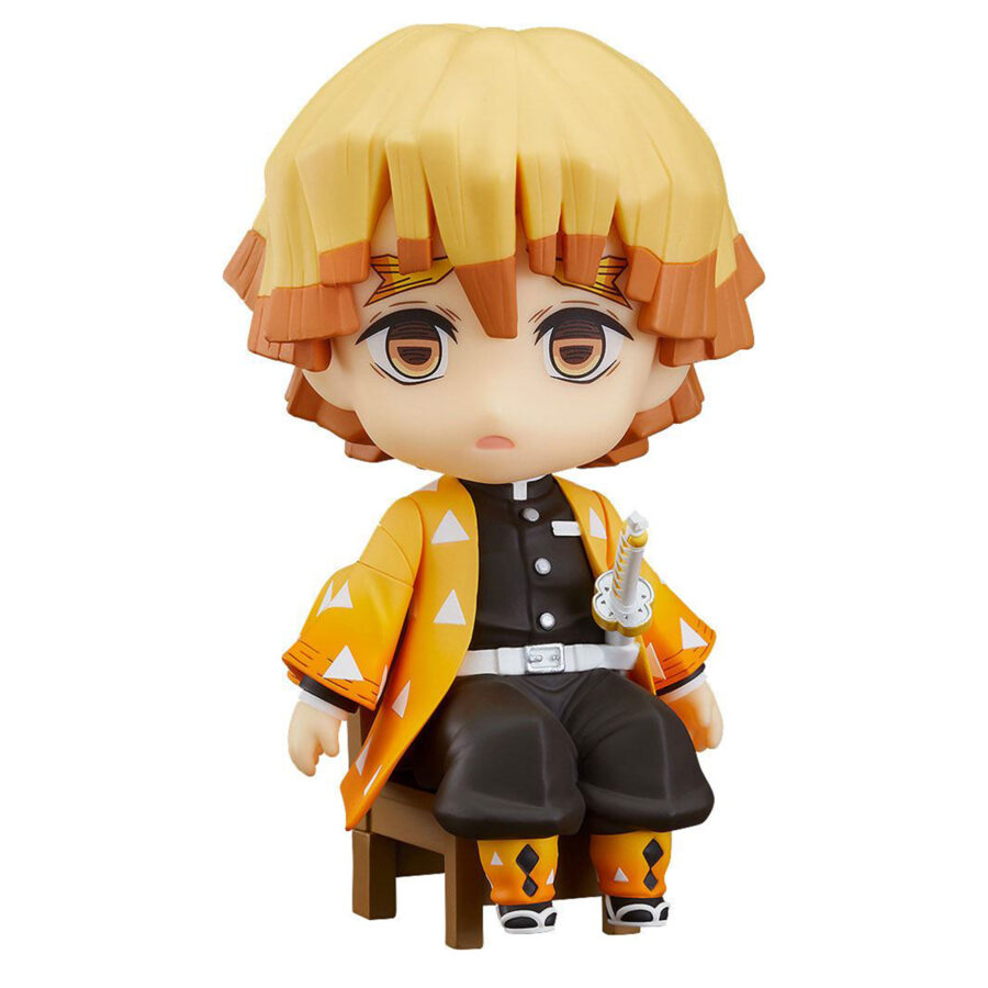 Demon Slayer: Kimetsu no Yaiba Nendoroid Swacchao! Zenitsu Agatsuma originaalfiguur, 9 cm