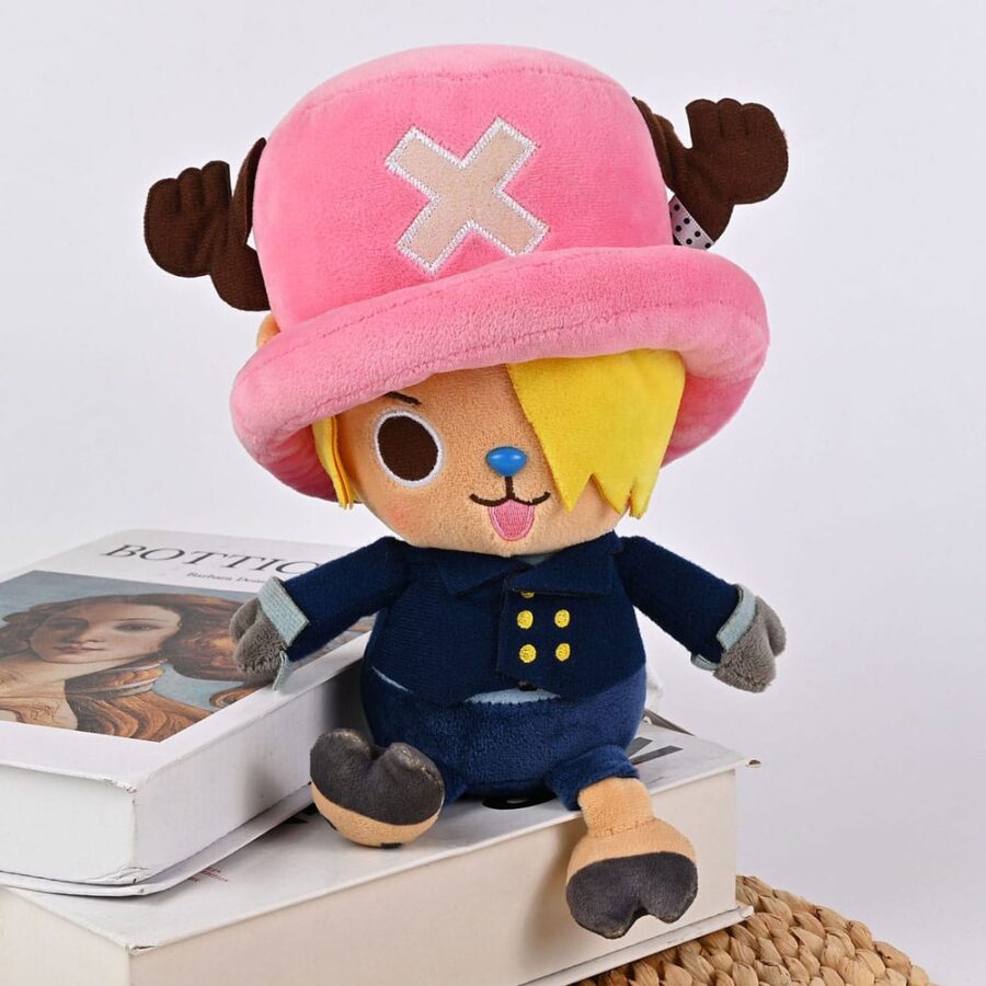 One Piece Plushie Chopper x Sanji 25 cm