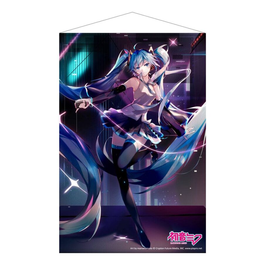 Hatsune Miku Wallscroll 1 - Dancing Miku 60 x 90 cm