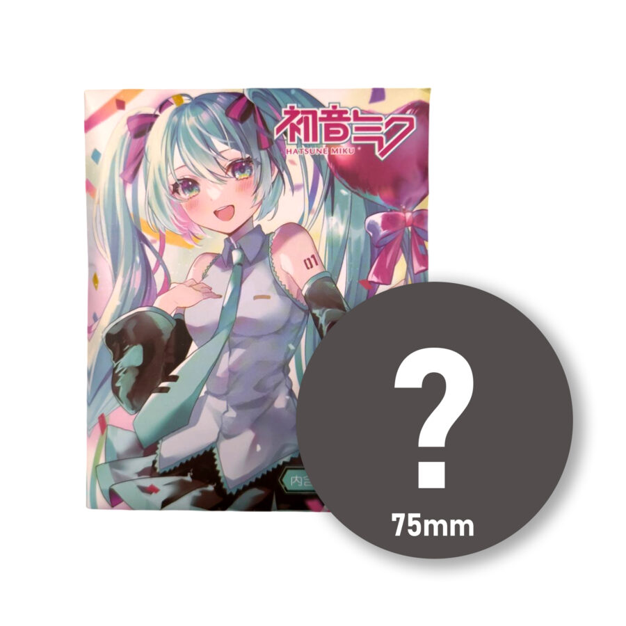 Hatsune Miku Üllatus Anime Rinnamärk 75mm