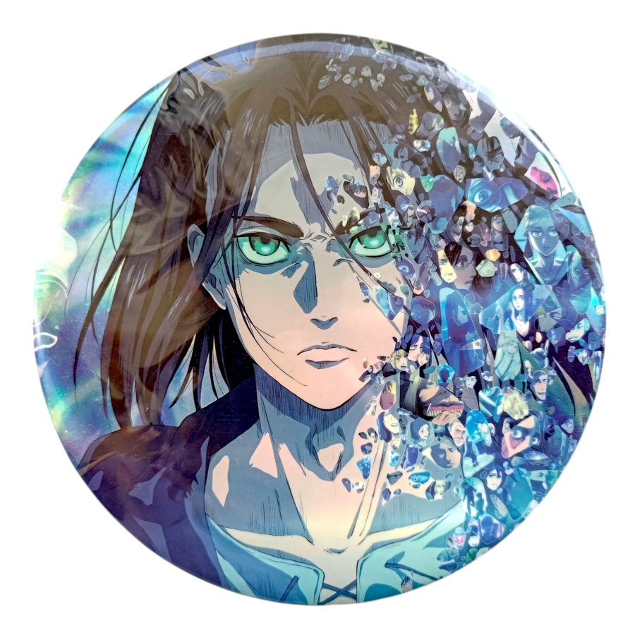 Mega Pin, Attack on Titan, Eren Yeager badge 15cm