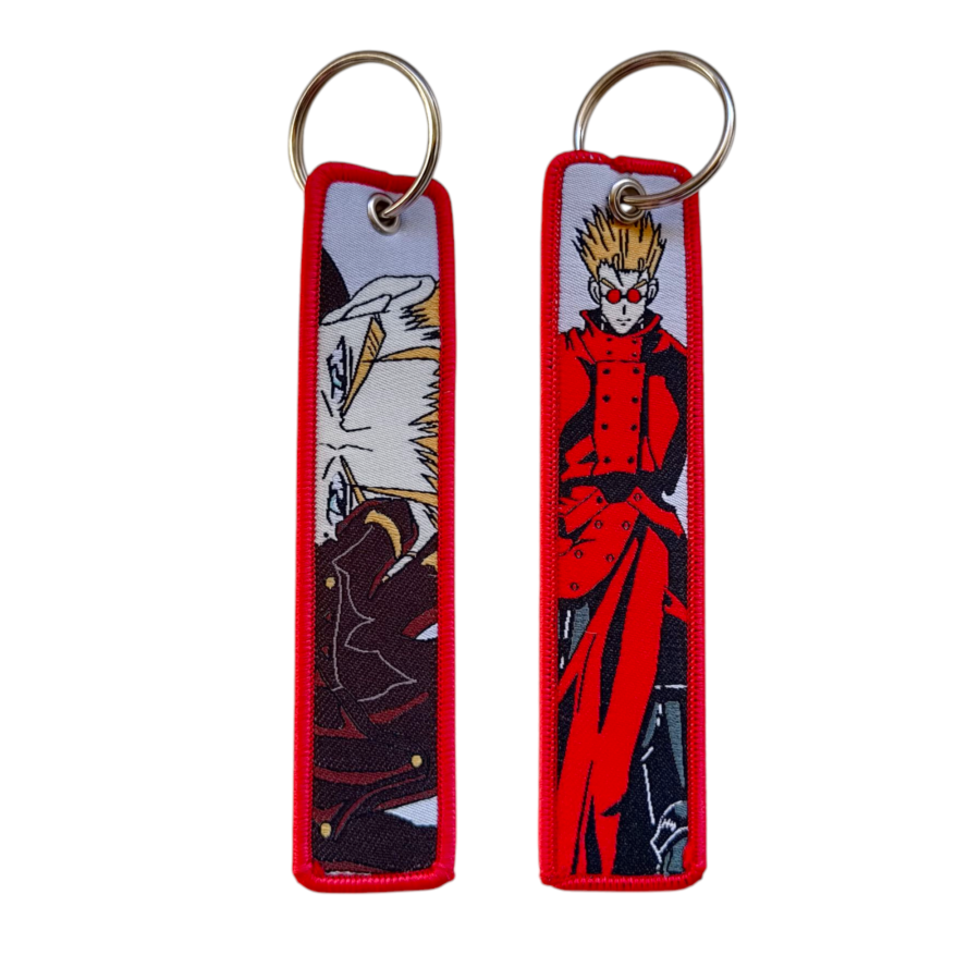 Trigun, Vash Anime Keychain Tag 7cm