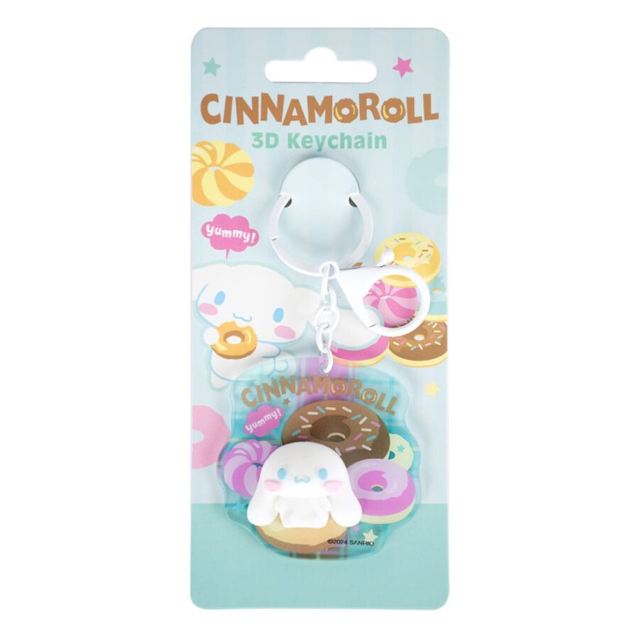 Sanrio 3D Acrylic Keychain – Cinnamoroll - Image 2