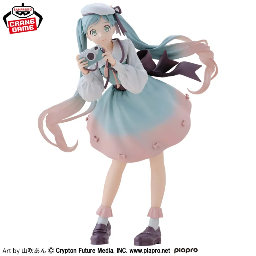 Hatsune Miku, Holiday Memories: Camera originaalfiguur 20 cm - Image 2