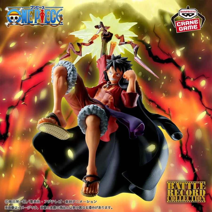 One Piece, Battle Record Collection: Monkey D. Luffy II Orignal Figure 15 cm