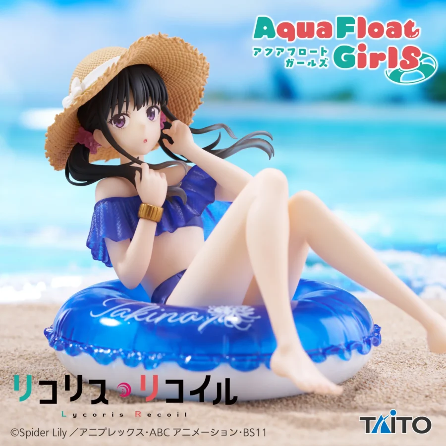 Lycoris Recoil Aqua Float Girls Inoue Takina Figure 10 cm