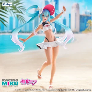 Hatsune Miku GT Project Racing Miku 2024 Summer Holiday Ver. Originaalfiguur 21 cm