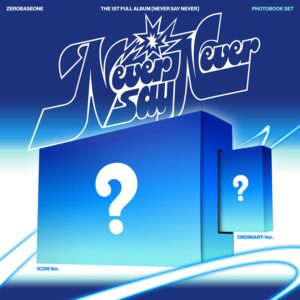 ZEROBASEONE - The 1st Full Album [NEVER SAY NEVER] (PHOTOBOOK Ver.) (ICON & ORDINARY) juhuslik ver.