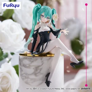 Hatsune Miku Originaalfiguur Noodle Stopper Flower Fairy White Rose Ver. 14 cm