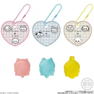 Bandai Chiikawa Charashaka kummikommid võtmehoidjaga 27 g