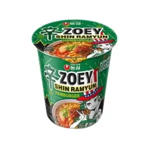 Nongshim Shin Ramyun Zoey hamburgeri maitselised nuudlid 65 g