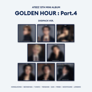 ATEEZ – 13th Mini Album “GOLDEN HOUR : Part.4” (DIGIPACK Ver.)