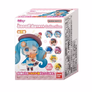 Bandai Snow Miku 2026 figuuriga närimiskummiga 1,5 g
