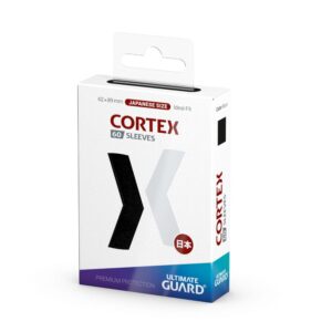 Ultimate Guard Cortex Sleeves Japanese Size (60) Black