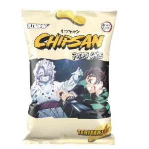 Chipsan Demon Slayer teriyakimaitselised Kartulikrõpsud 110g