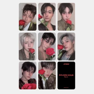 ATEEZ - GOLDEN HOUR PART.5 Juhuslik Fotokaart