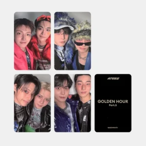 ATEEZ - GOLDEN HOUR PART.5 Juhuslik Fotokaart