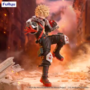 My Hero Academia: You're Next Trio Try iT Katsuki Bakugo originaalfiguur 21cm