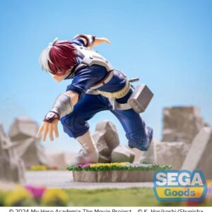 My Hero Academia You're Next Xross Link Shoto Todoroki originaalfiguur 12cm