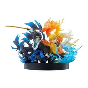 [PRE-ORDER] Demon Slayer: Kimetsu no Yaiba PVC Statue Zenitsu Agatsuma & Kaigaku 15 cm
