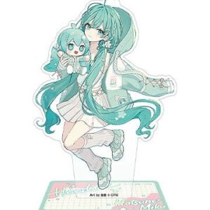 [EELTELLIMUS] Character Vocal Series 01: Hatsune Miku Miku Hug Series Acrylic Stand: Flower Ver. 15 cm