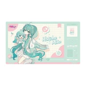 [EELTELLIMUS] Character Vocal Series 01: Hatsune Miku Miku Hug Series Desk Mat: Flower Ver. 70 x 40 cm