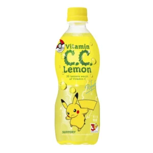 Suntory Pokémon C.C. Lemon Lemon Flavoured Carbonated Drink 500 ml