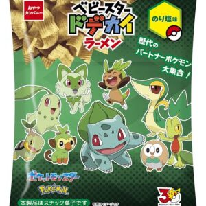 Oyatsu Company Pokémon Nori Shio mererohumaitseline rameni-snäkk 60 g