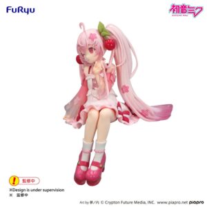 Hatsune Miku Noodle Stopper Sakura Miku 2025 Wink Ver. Original Figure 14 cm