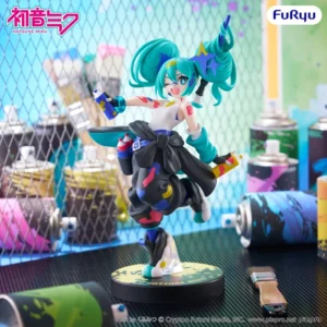 Hatsune Miku Muchute Paint Girl Another Color Ver. Original Figure 23 cm