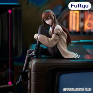 STEINS GATE Noodle Stopper Makise Kurisu Original Figure 14 cm